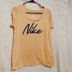 Yellow Nike T-Shirt